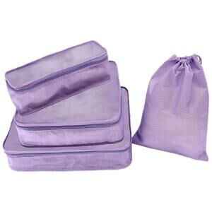 New! My TagAlongs 4 pc Travel Packing Cubes - Purple